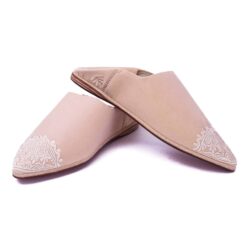 Slipper rosewood velvet for women model 2021.