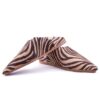 Babouche Zebra En Cuir Beige Marron pour femme modèle 2021.