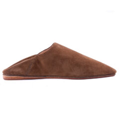 suede leather babouche